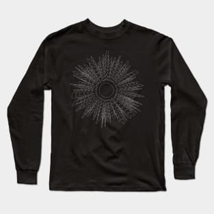 explode lines design Long Sleeve T-Shirt